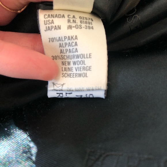 Vintage Red Black Tweed Jacket Blazer Cardigan Double Breasted by Escada 34 XS - Picture 7 of 8